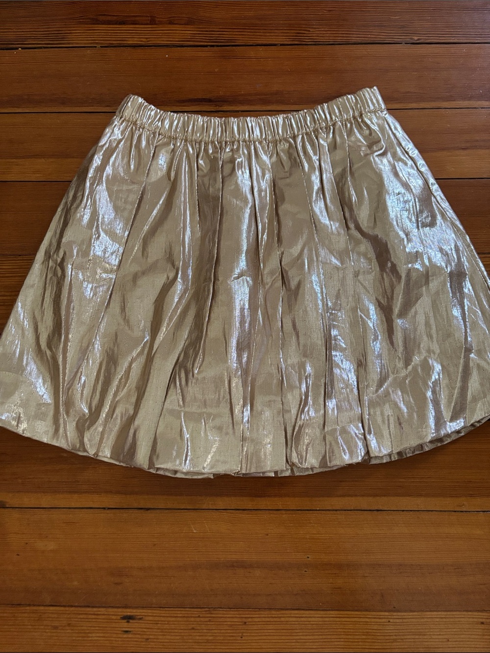 EUC Crewcuts Gold Skirt